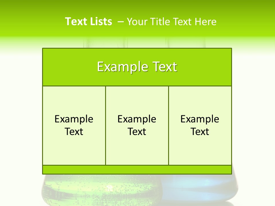 Tube Chemist Scientific PowerPoint Template