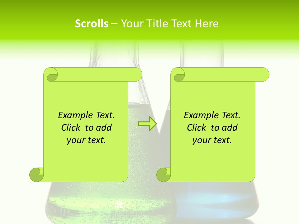 Tube Chemist Scientific PowerPoint Template