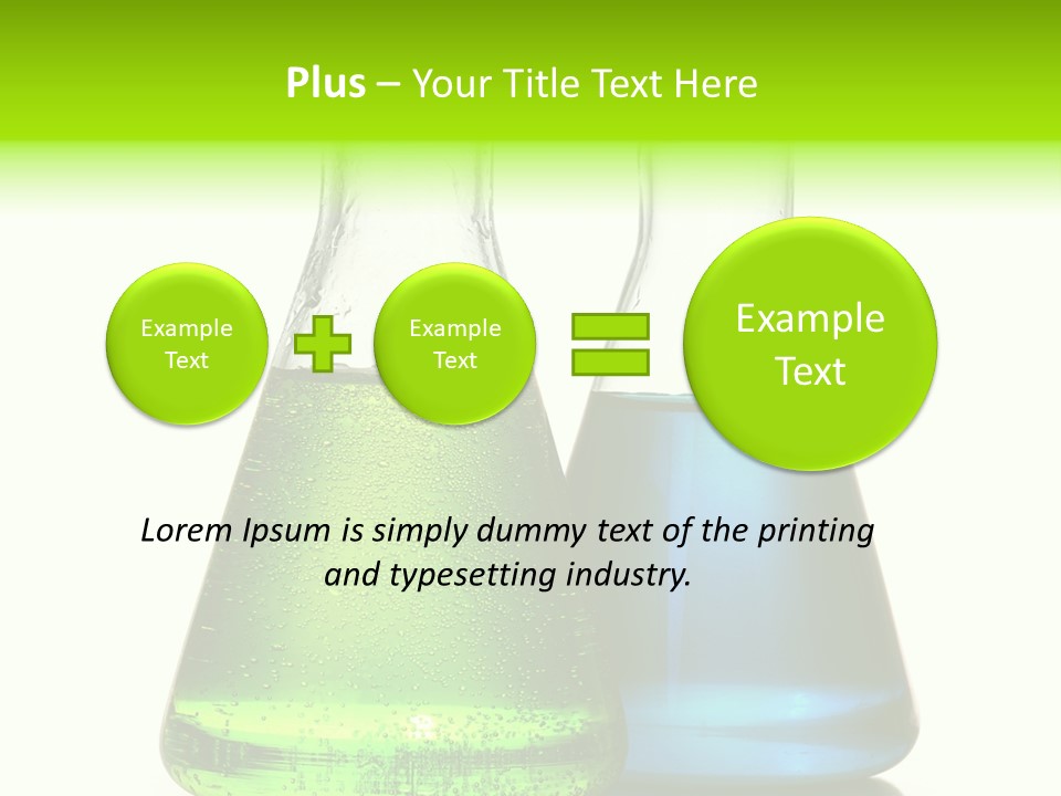 Tube Chemist Scientific PowerPoint Template