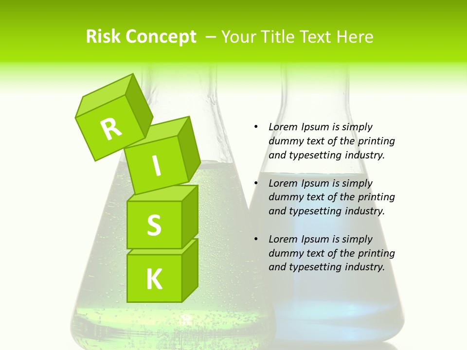 Tube Chemist Scientific PowerPoint Template