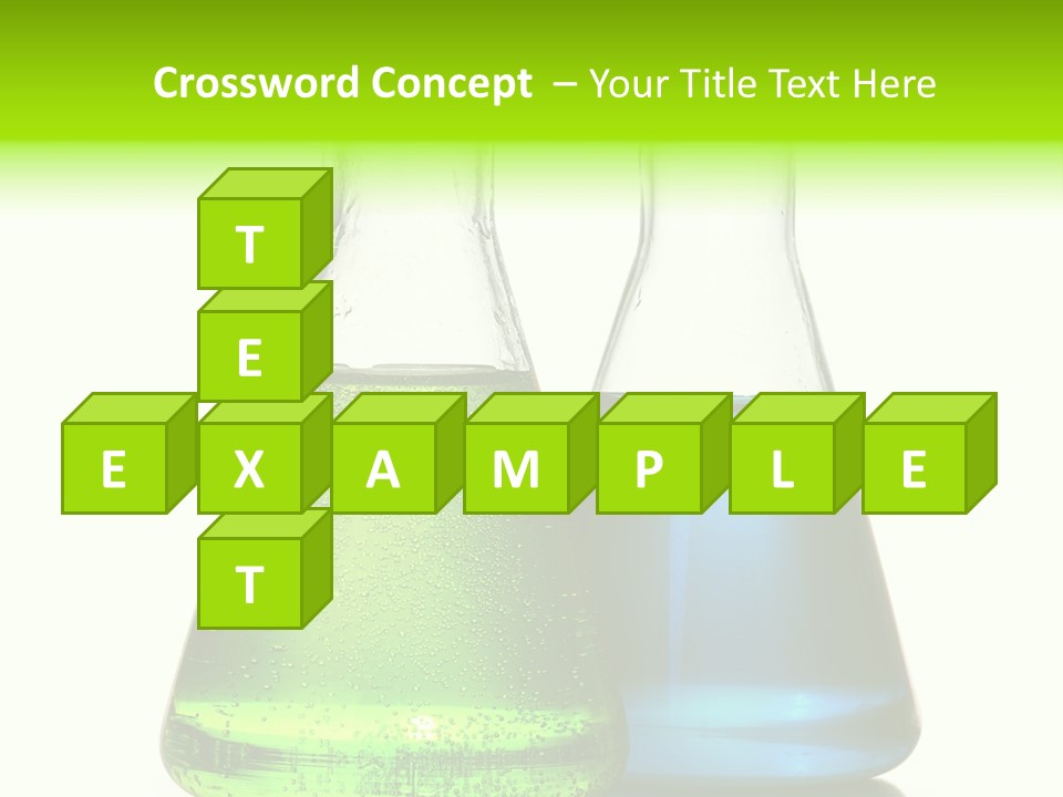 Tube Chemist Scientific PowerPoint Template