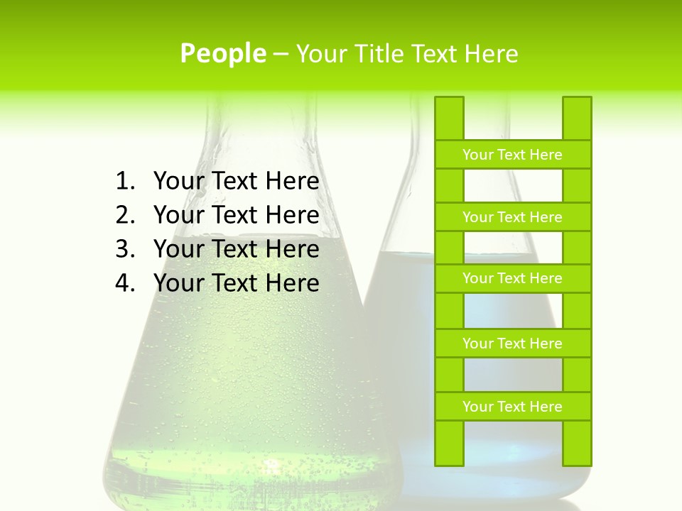 Tube Chemist Scientific PowerPoint Template