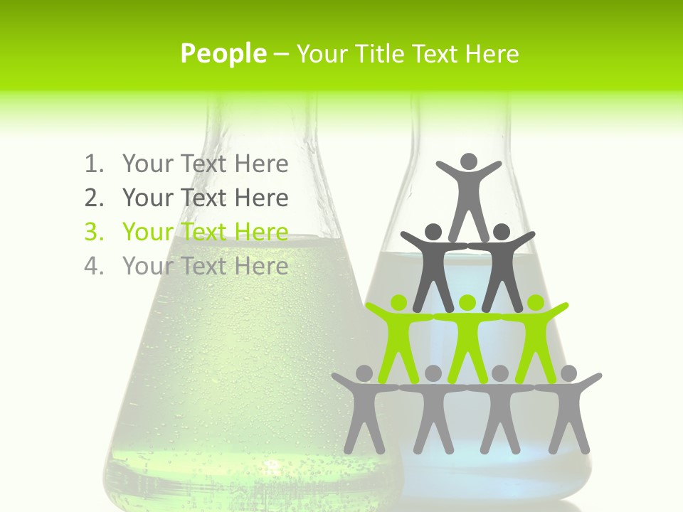 Tube Chemist Scientific PowerPoint Template