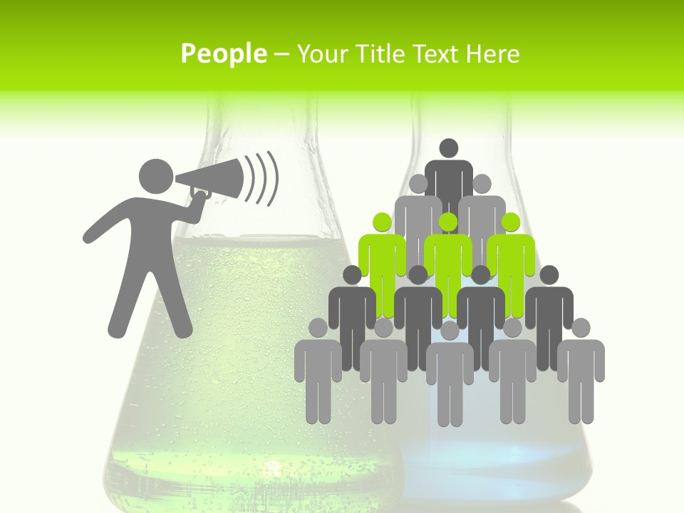 Tube Chemist Scientific PowerPoint Template