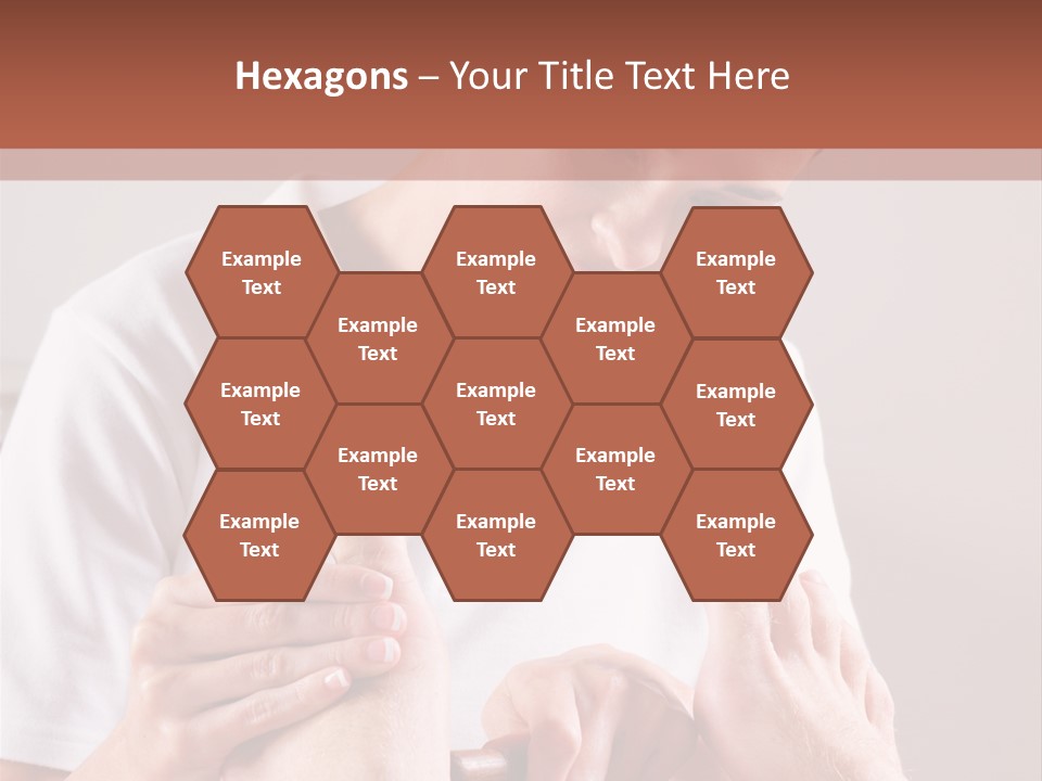 Fresh Luxury Lying PowerPoint Template