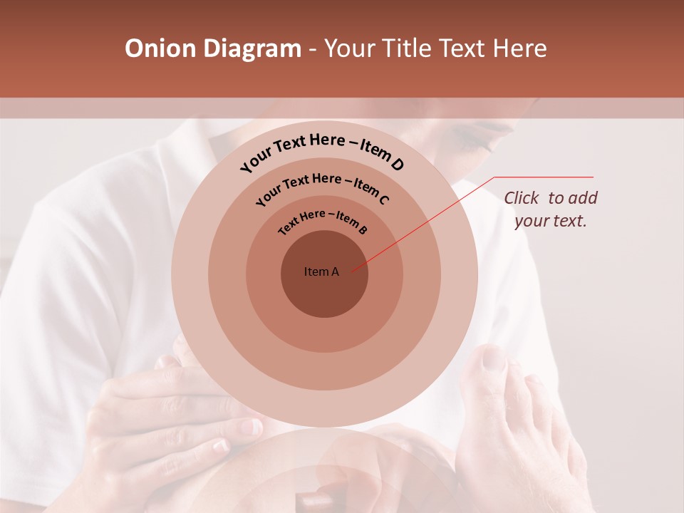 Fresh Luxury Lying PowerPoint Template