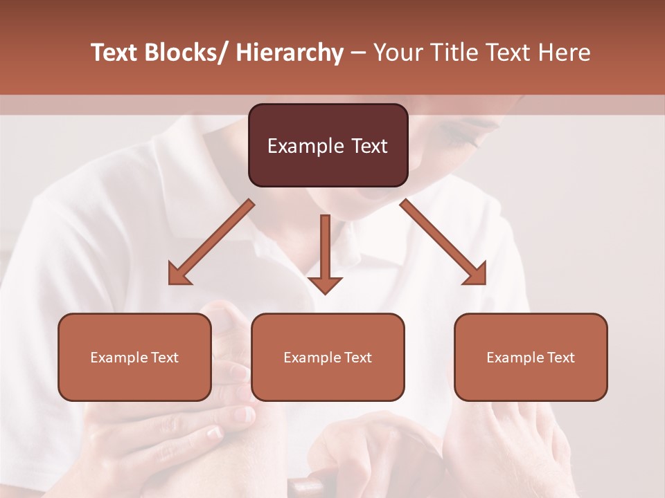 Fresh Luxury Lying PowerPoint Template