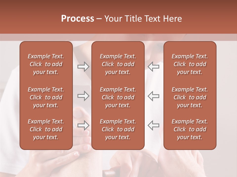 Fresh Luxury Lying PowerPoint Template