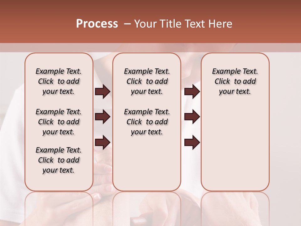 Fresh Luxury Lying PowerPoint Template
