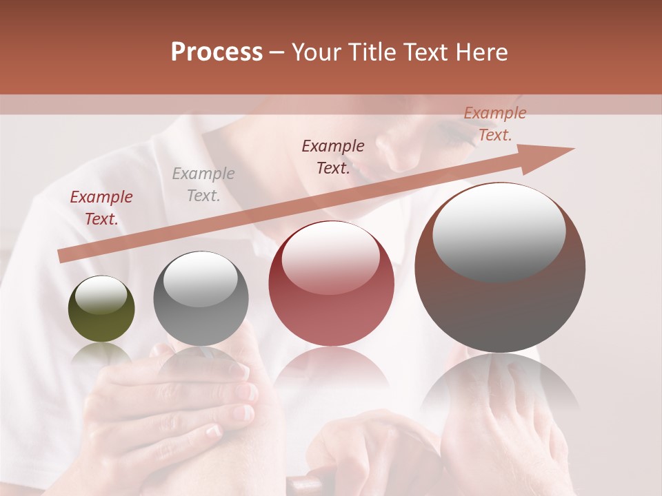 Fresh Luxury Lying PowerPoint Template