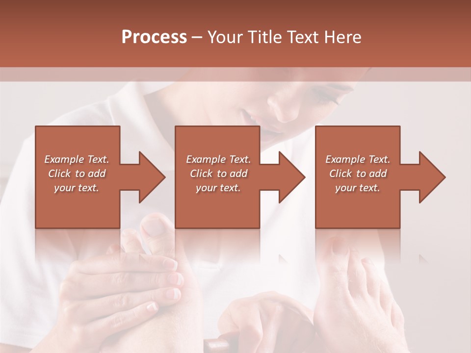 Fresh Luxury Lying PowerPoint Template