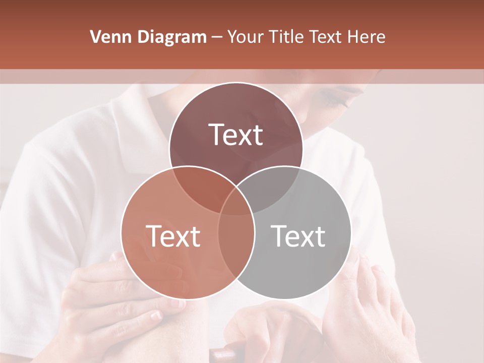 Fresh Luxury Lying PowerPoint Template