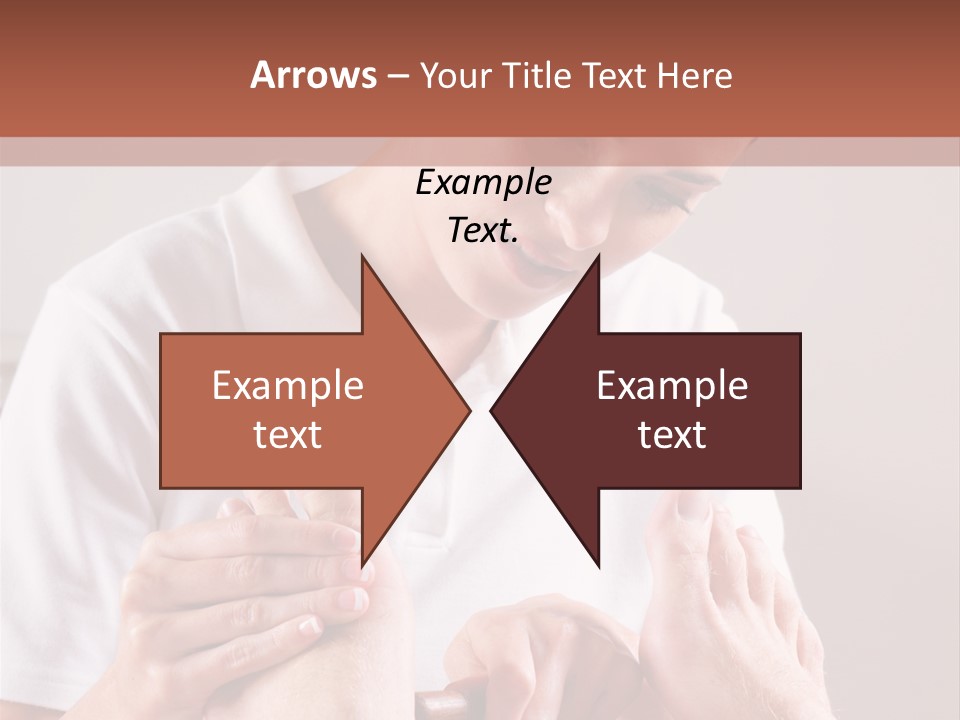 Fresh Luxury Lying PowerPoint Template