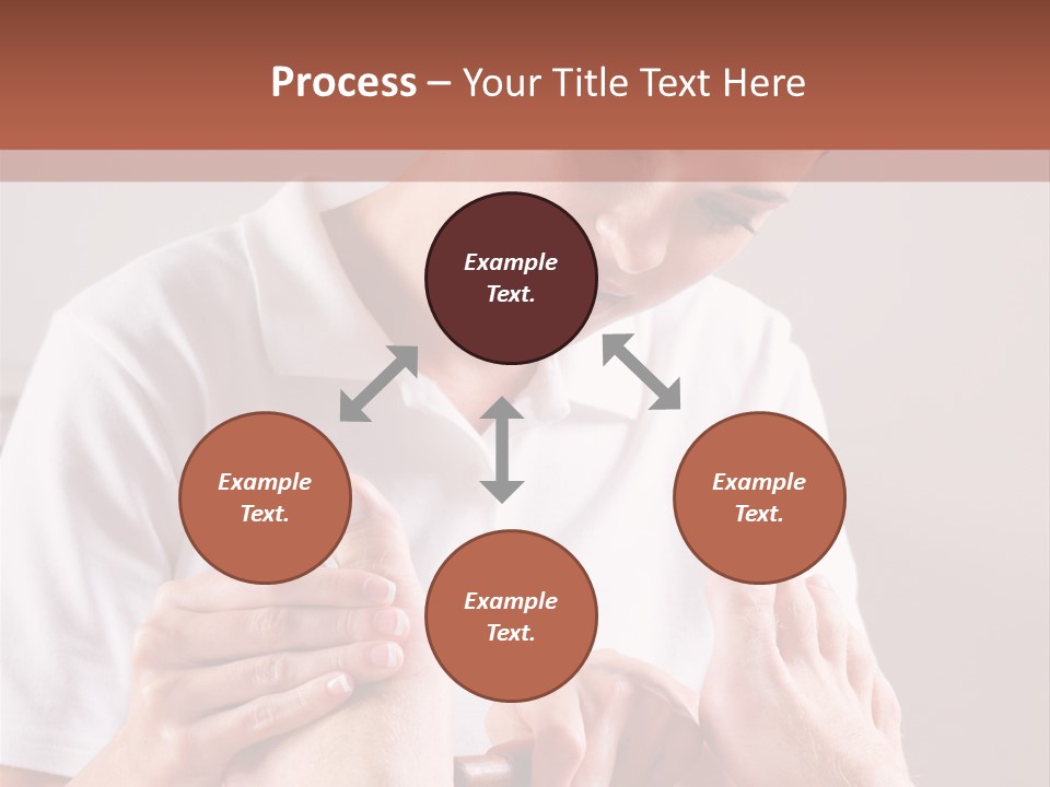 Fresh Luxury Lying PowerPoint Template