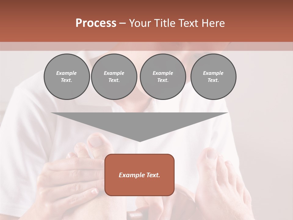 Fresh Luxury Lying PowerPoint Template