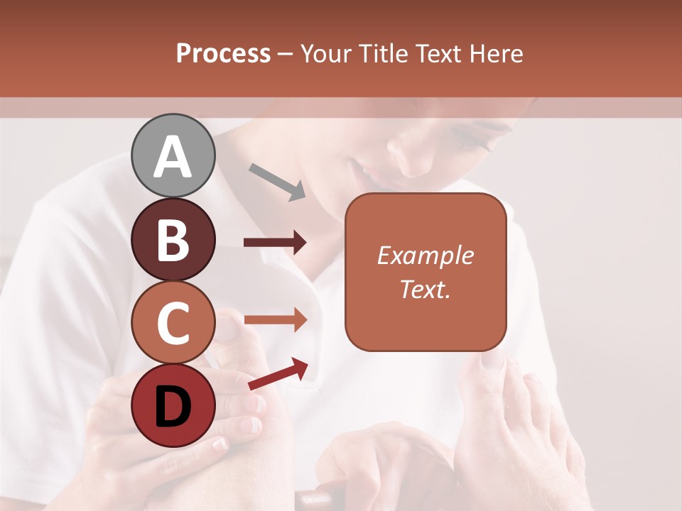 Fresh Luxury Lying PowerPoint Template