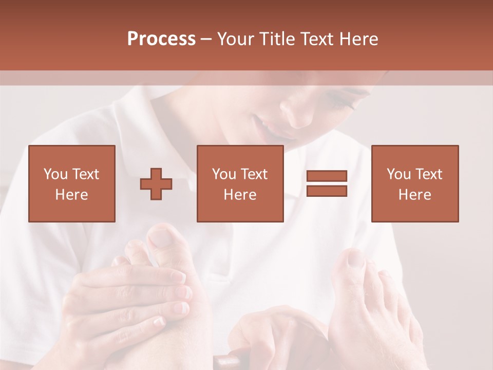 Fresh Luxury Lying PowerPoint Template