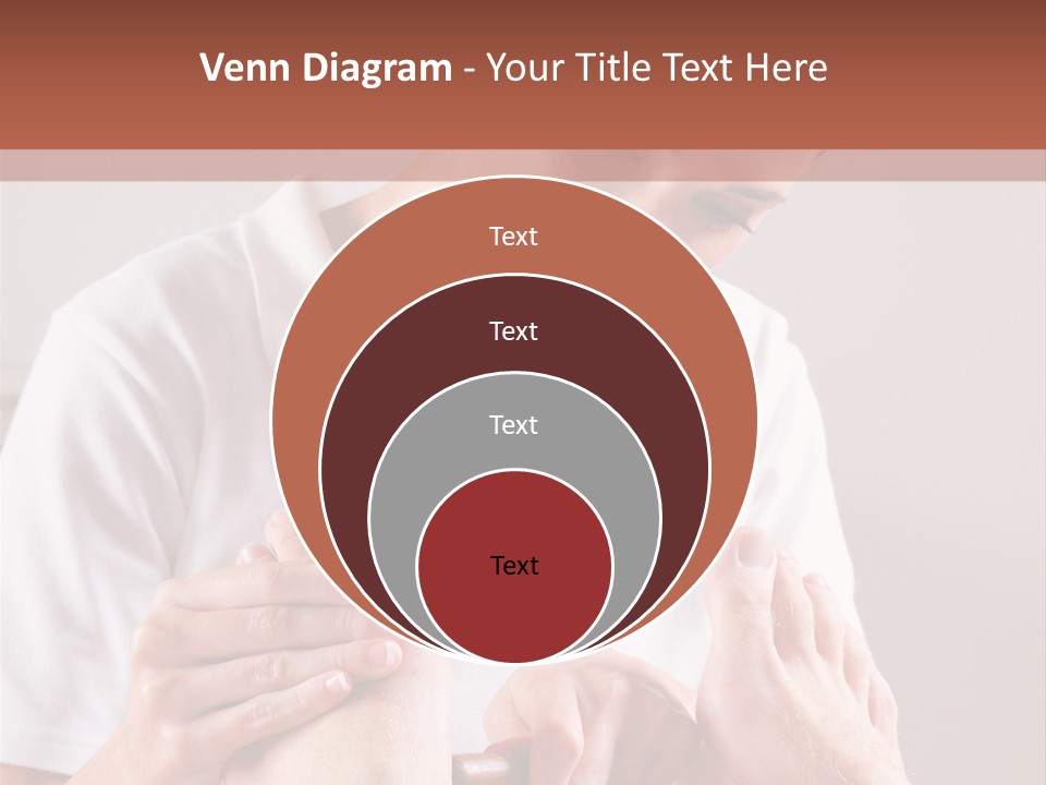 Fresh Luxury Lying PowerPoint Template