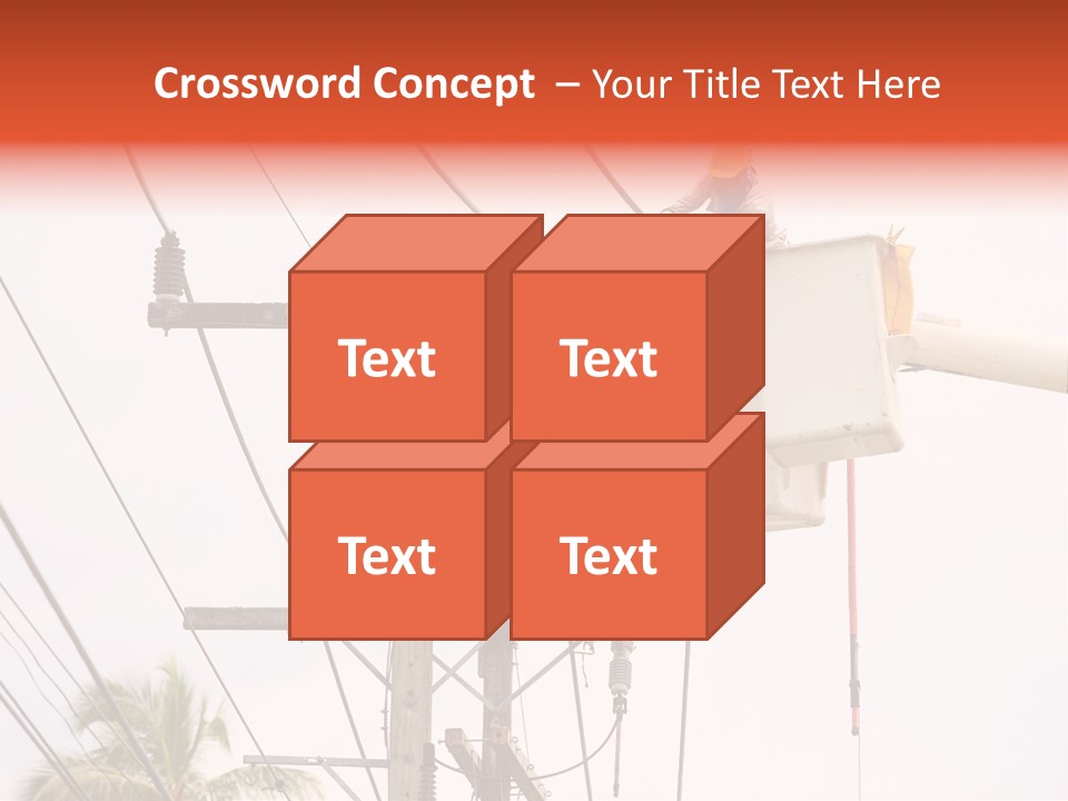 Grid High Dangerous PowerPoint Template