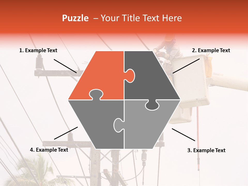 Grid High Dangerous PowerPoint Template