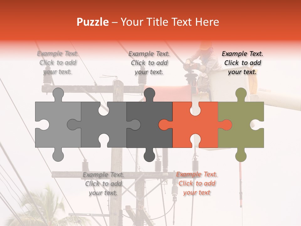 Grid High Dangerous PowerPoint Template