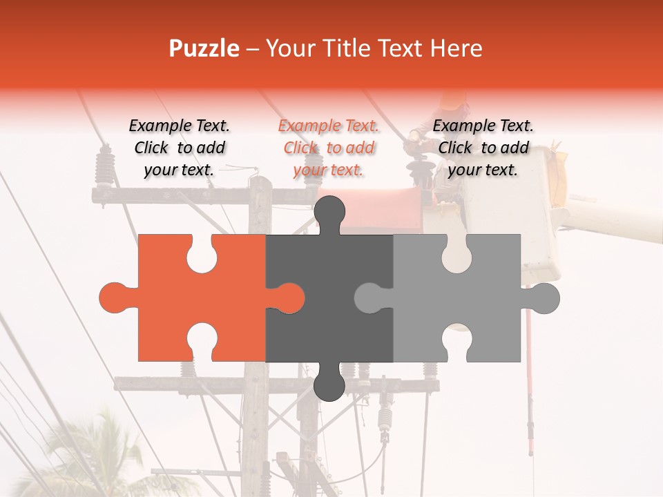 Grid High Dangerous PowerPoint Template