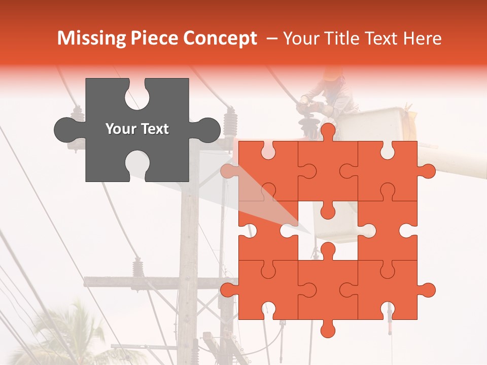 Grid High Dangerous PowerPoint Template