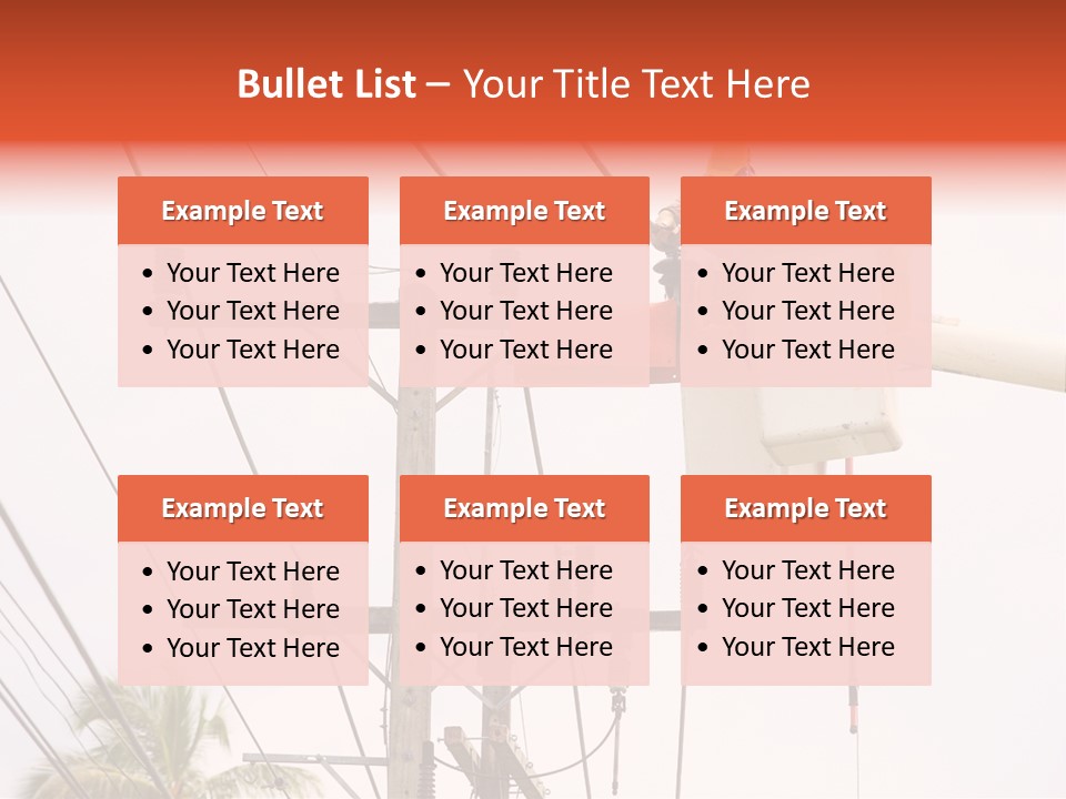Grid High Dangerous PowerPoint Template