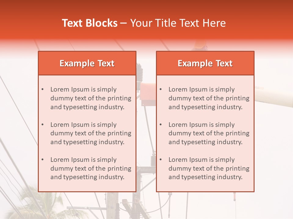 Grid High Dangerous PowerPoint Template