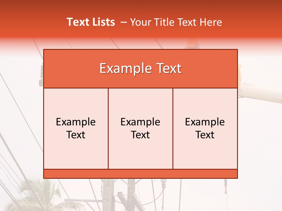 Grid High Dangerous PowerPoint Template