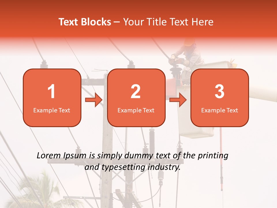 Grid High Dangerous PowerPoint Template