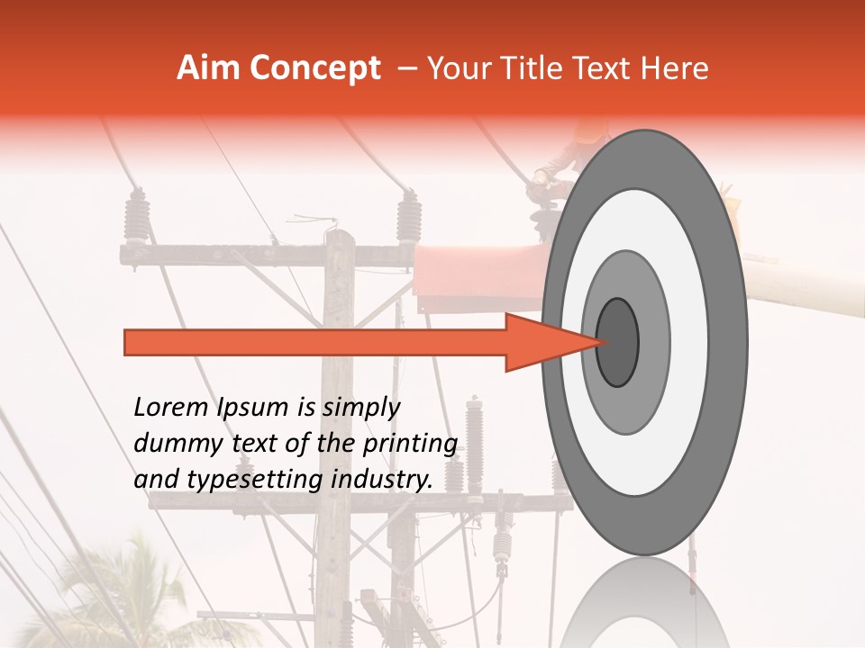 Grid High Dangerous PowerPoint Template