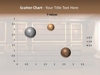 Furry Design Candle PowerPoint Template