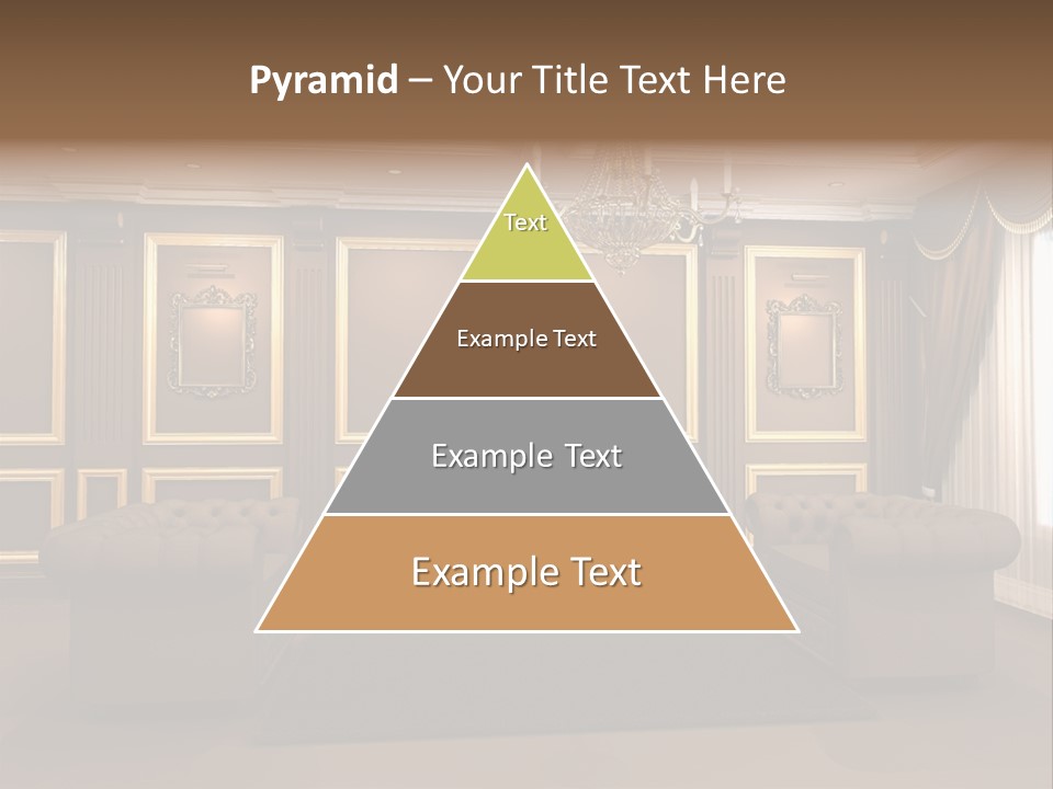 Furry Design Candle PowerPoint Template