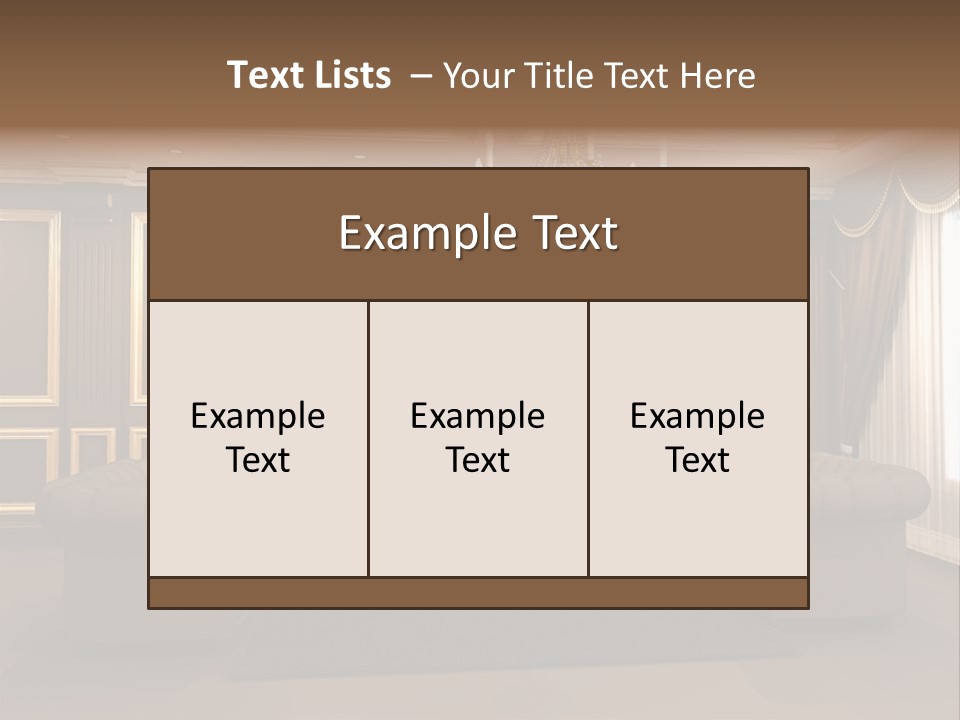 Furry Design Candle PowerPoint Template