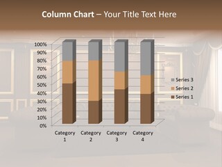 Furry Design Candle PowerPoint Template