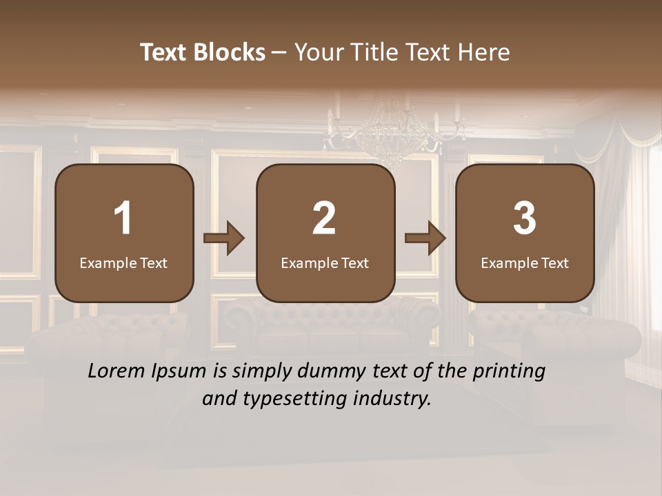 Furry Design Candle PowerPoint Template