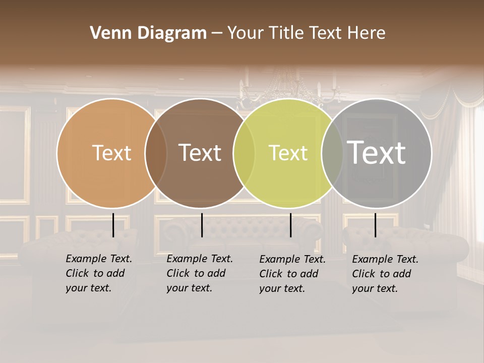 Furry Design Candle PowerPoint Template