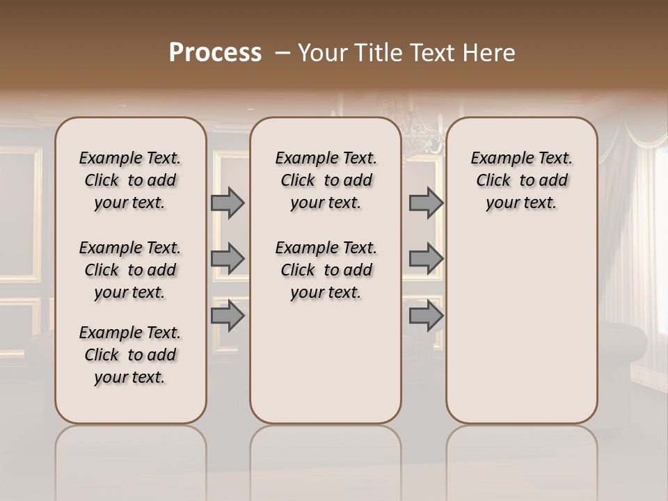 Furry Design Candle PowerPoint Template