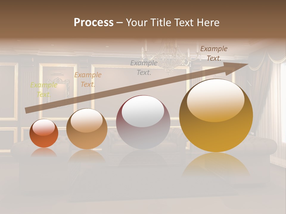 Furry Design Candle PowerPoint Template