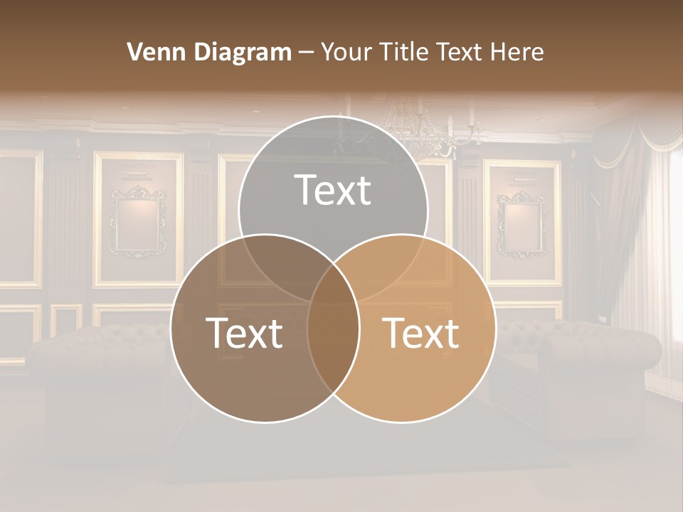 Furry Design Candle PowerPoint Template