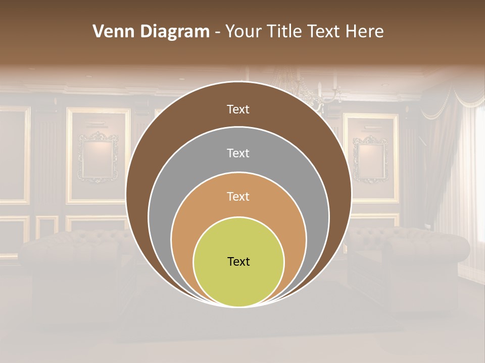 Furry Design Candle PowerPoint Template
