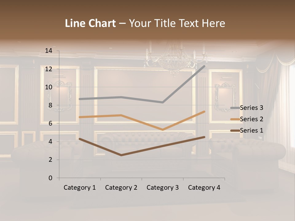 Furry Design Candle PowerPoint Template