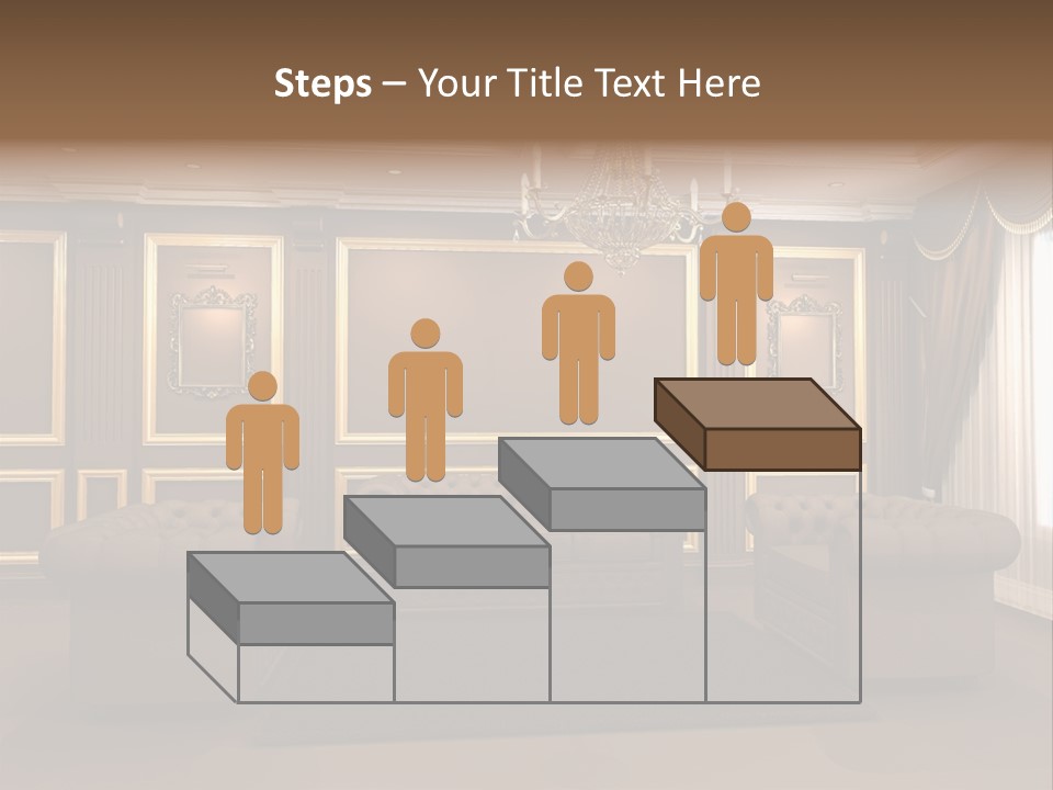 Furry Design Candle PowerPoint Template