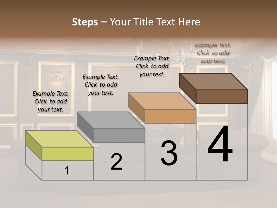 Furry Design Candle PowerPoint Template