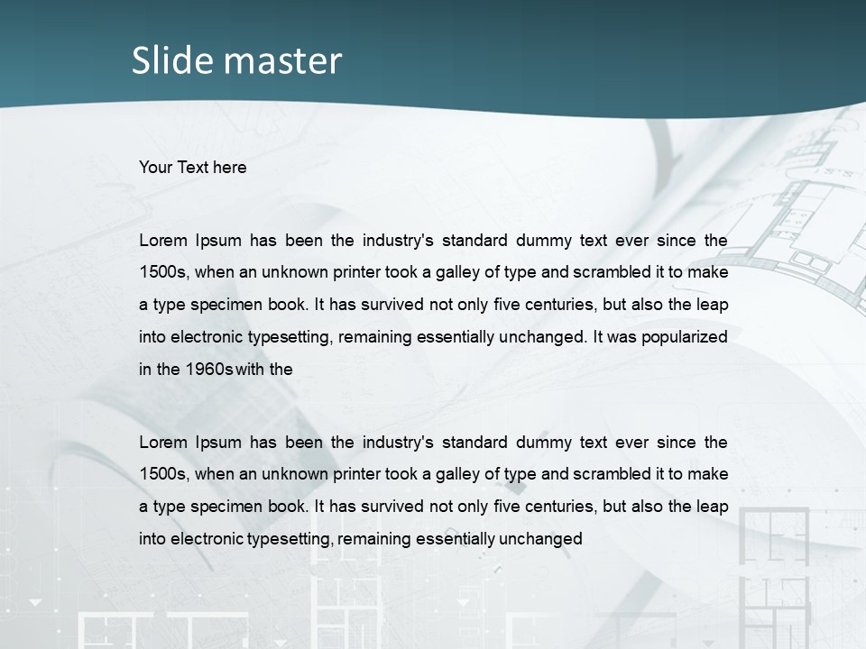 Repair Paper Background PowerPoint Template