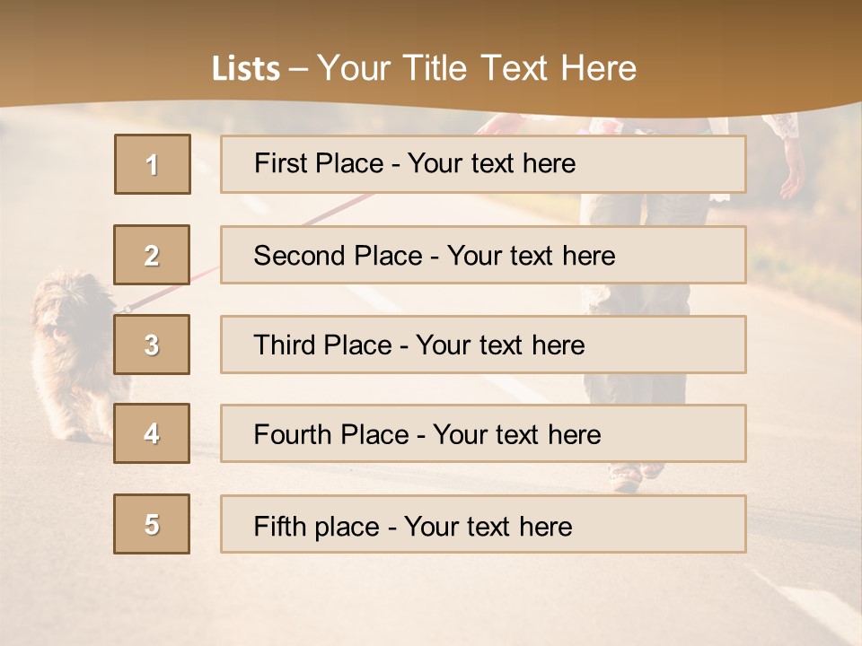 Young Yellow Slim PowerPoint Template