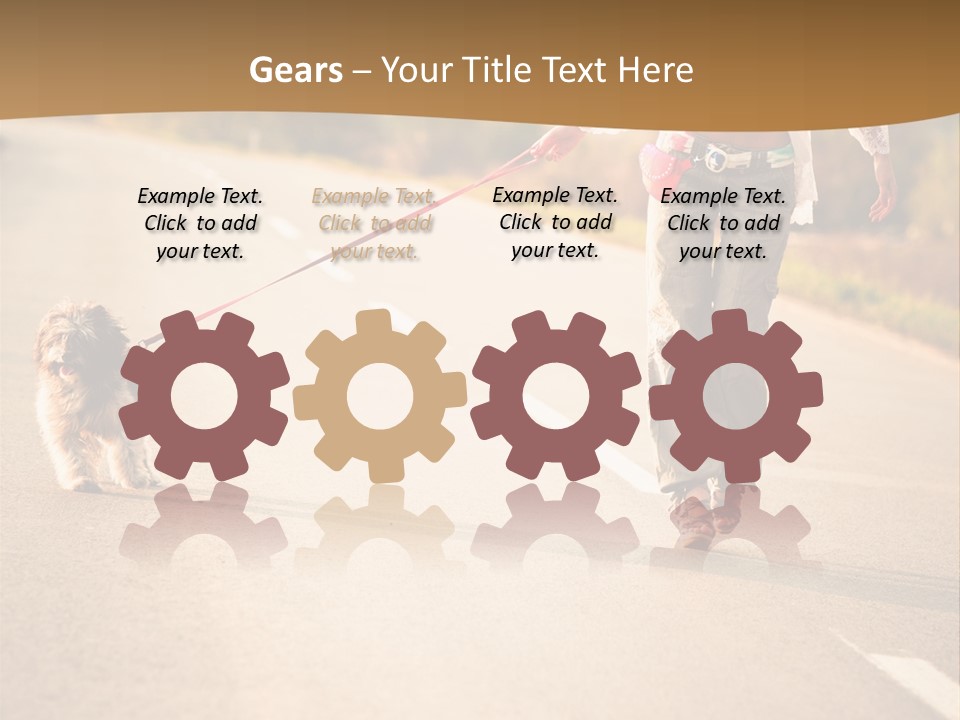 Young Yellow Slim PowerPoint Template