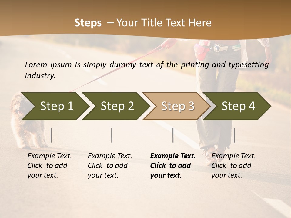 Young Yellow Slim PowerPoint Template