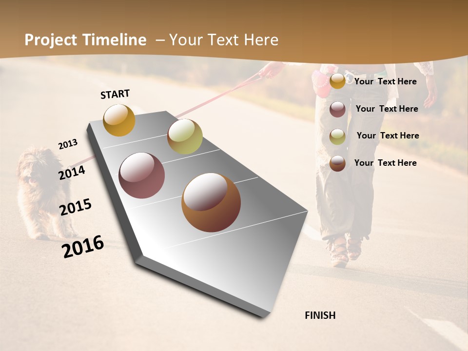 Young Yellow Slim PowerPoint Template